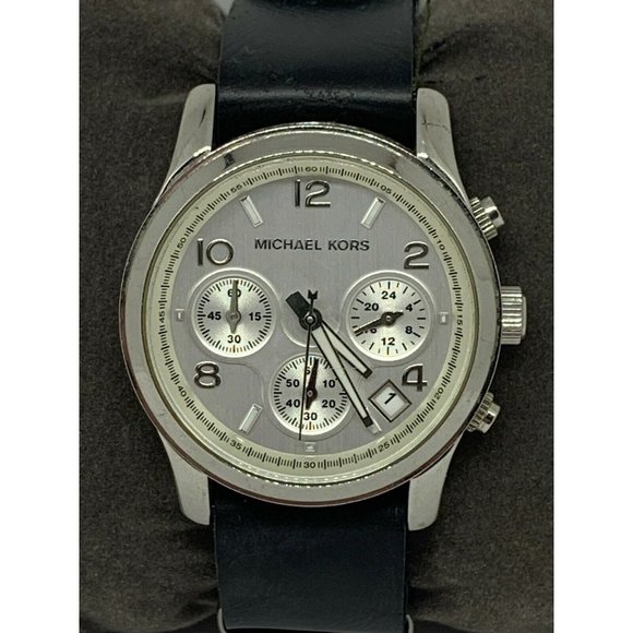 Michael Kors MK5076 Women\'s Black Leather Analog S main image 5